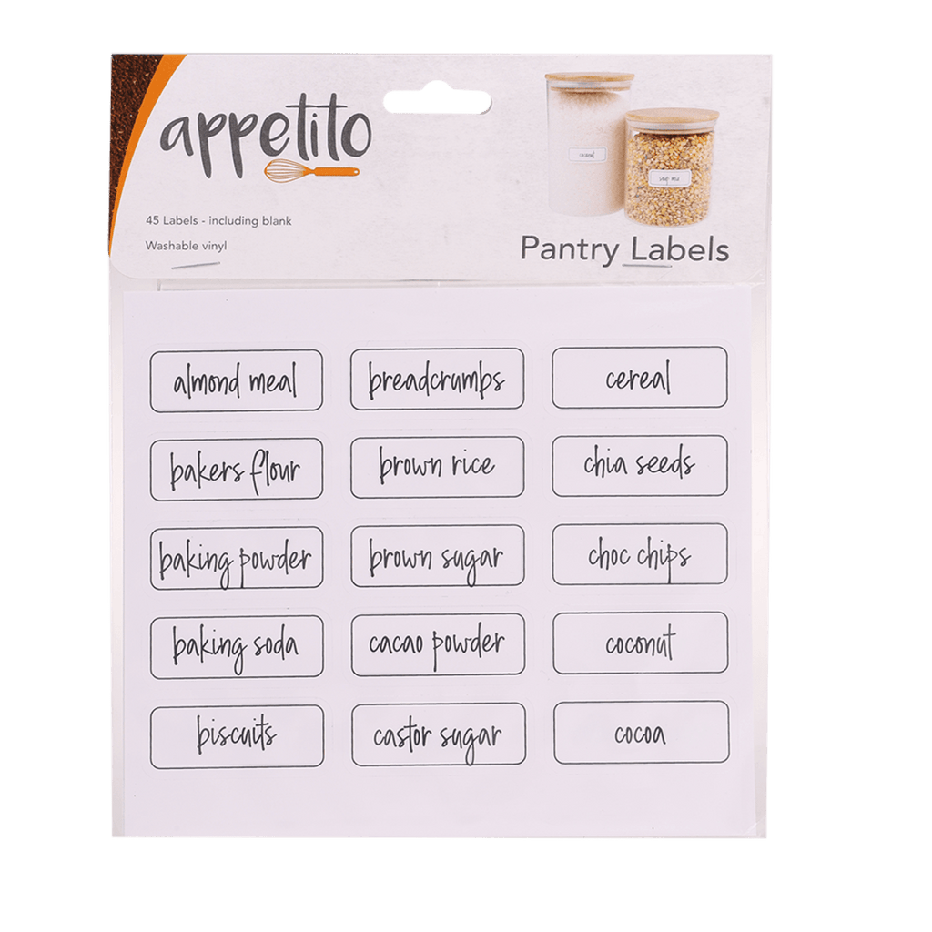 Appetito Pantry Labels