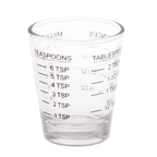 Appetito midi measure glass, 30ml, with teaspoon, tablespoon and millilitre markings
