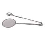 Appetito Stainless Steel Skimmer Tongs