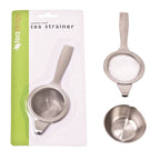 Tealogy Stainless Steel Long Handle Tea Strainer