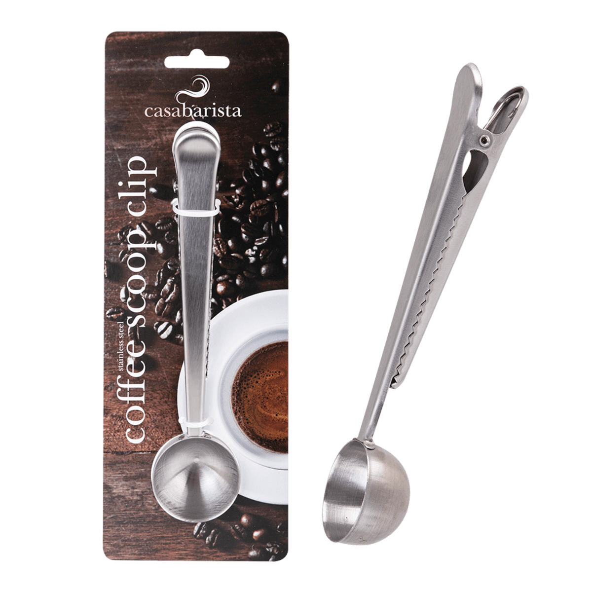 Casabarista Stainless Steel Coffee Scoop Clip