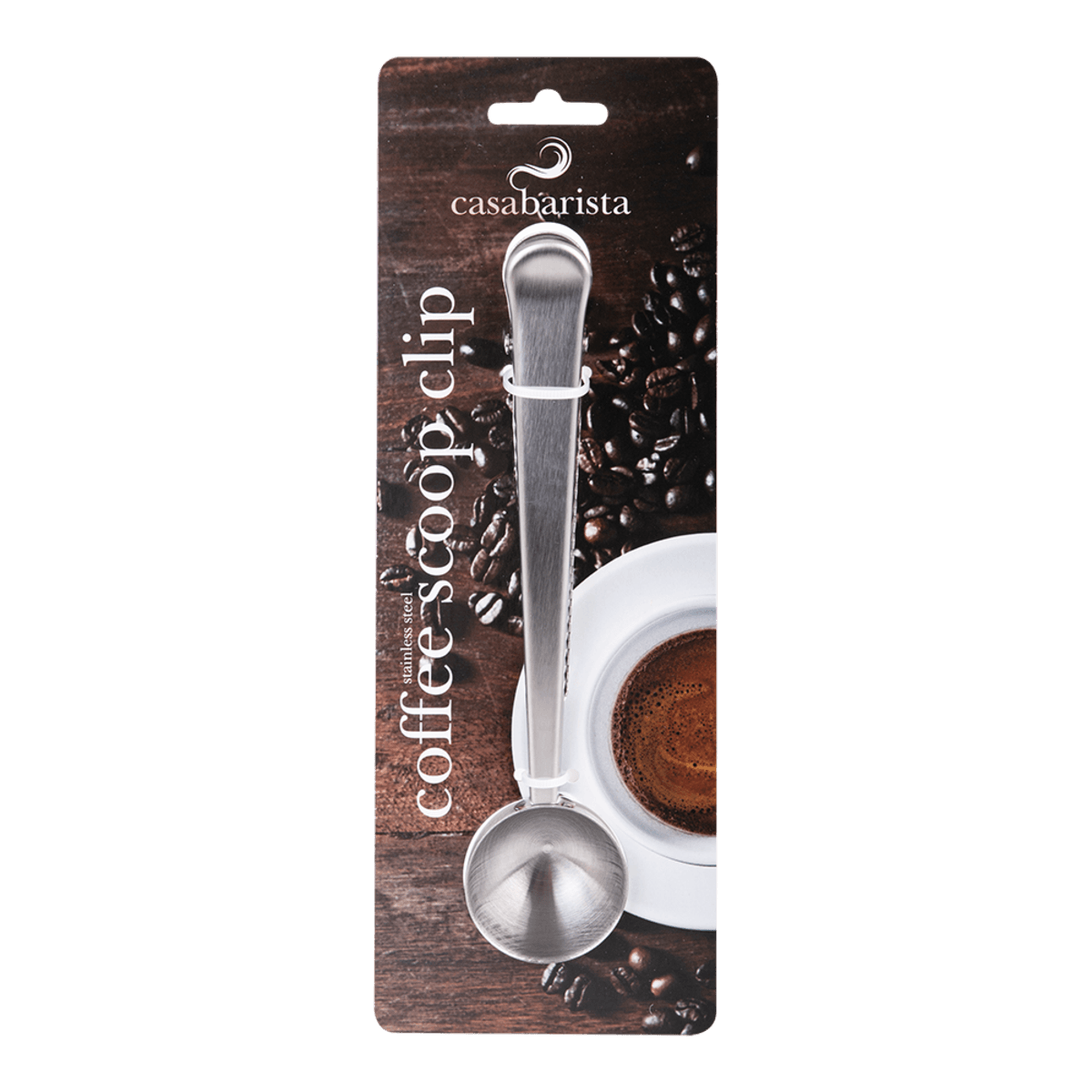 Casabarista Stainless Steel Coffee Scoop Clip
