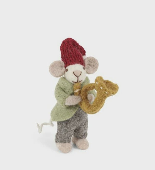 Gry & Sif - Small Orchestra Mouse with Trumpet