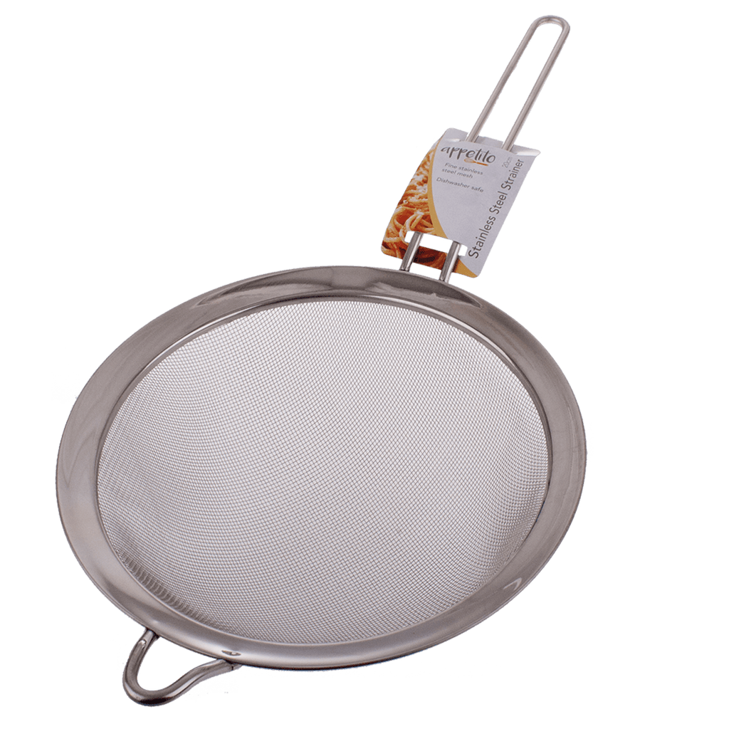 Appetito Stainless Steel Mesh Strainer - 20cm