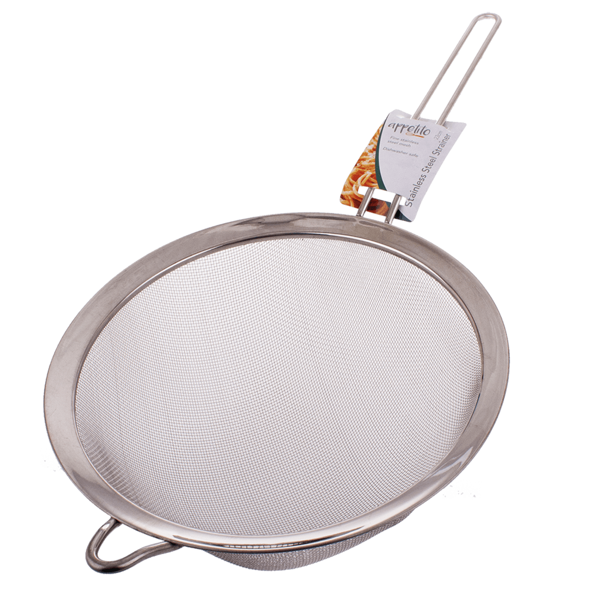 Appetito Stainless Steel Mesh Strainer - 23cm