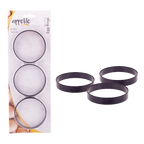 Appetito Set of 3 Non-Stick Egg Rings
