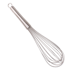 Appetito 30cm stainless steel balloon whisk with a hanging loop