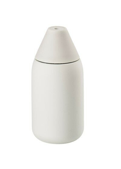 Zone Kitchen Singles soap dispenser in grey with a tapered lid