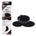 Toastabag non-stick reusable cake pan liners, three sizes shown in their packaging