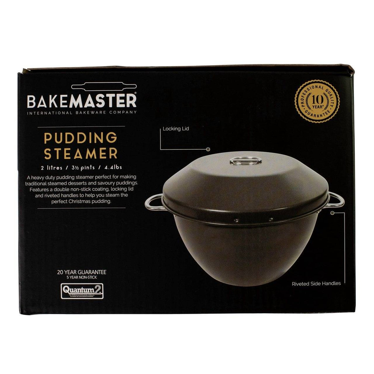 Bakemaster Pudding Steamer - 2L