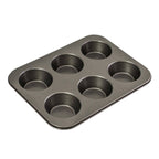 6 Cup Large Muffin Pan Non-stick