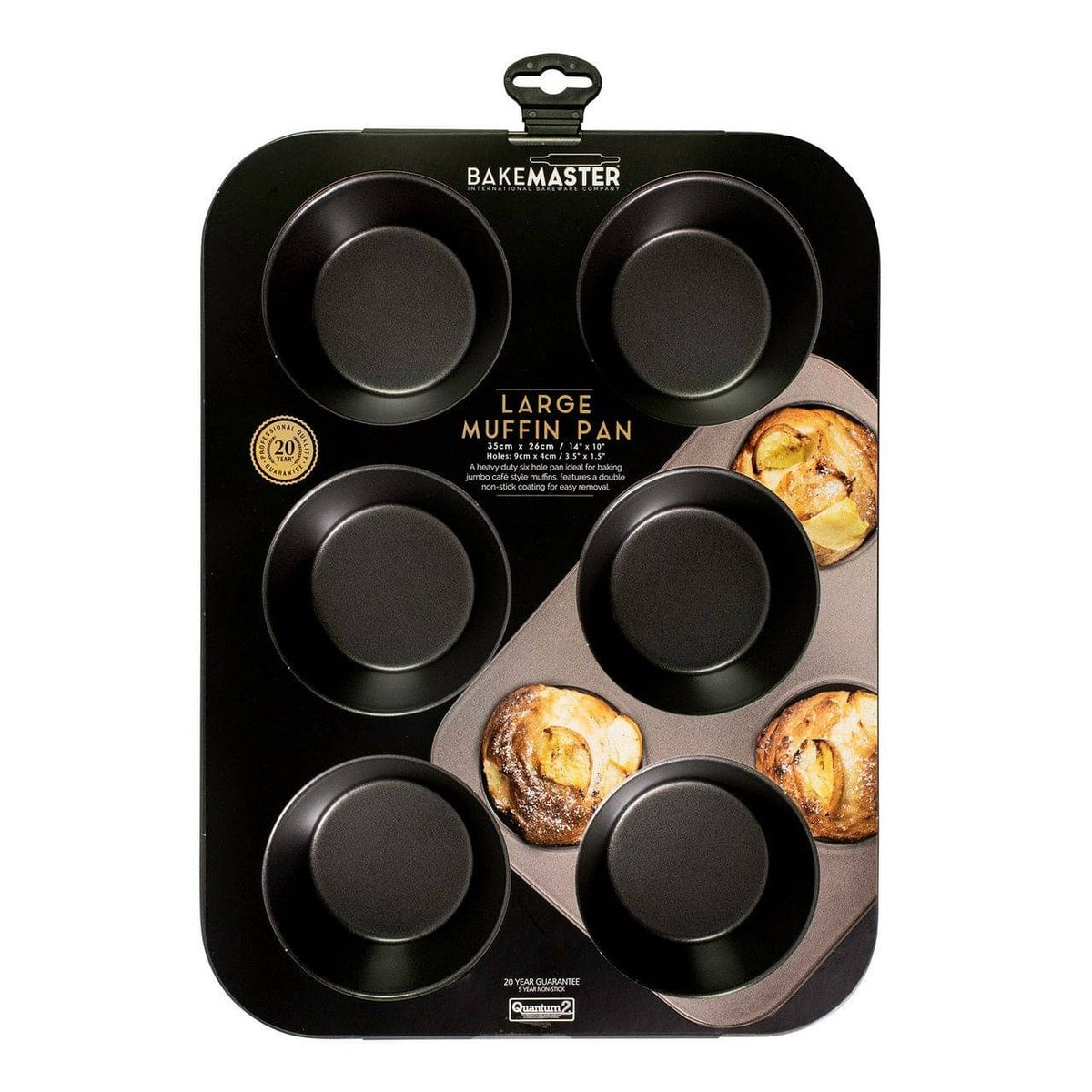 6 Cup Large Muffin Pan Non-stick