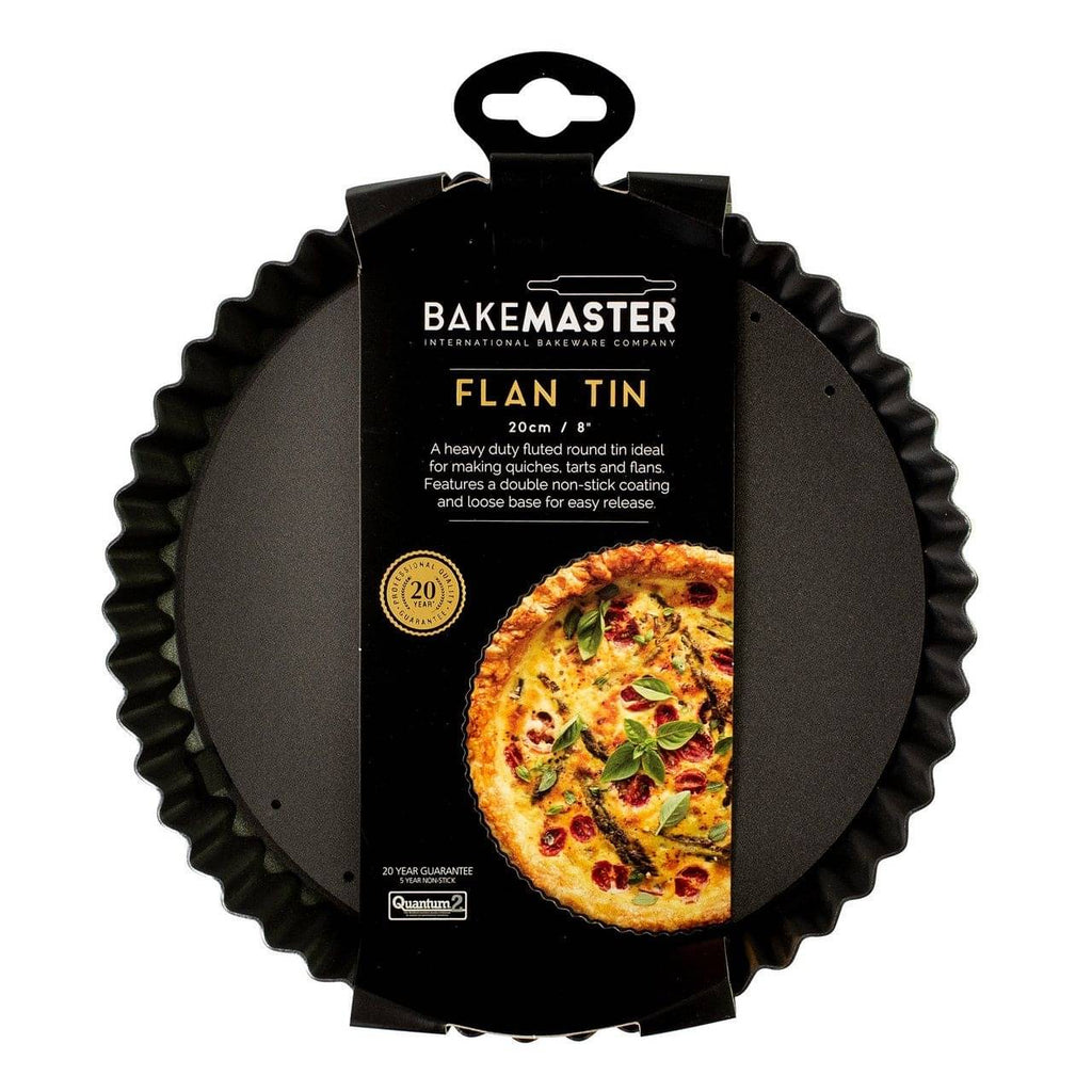 Bakemaster Loose Base Round Flan/Quiche Pan