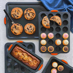 Bakemaster Silicone 16 Cup Madeleine Pan