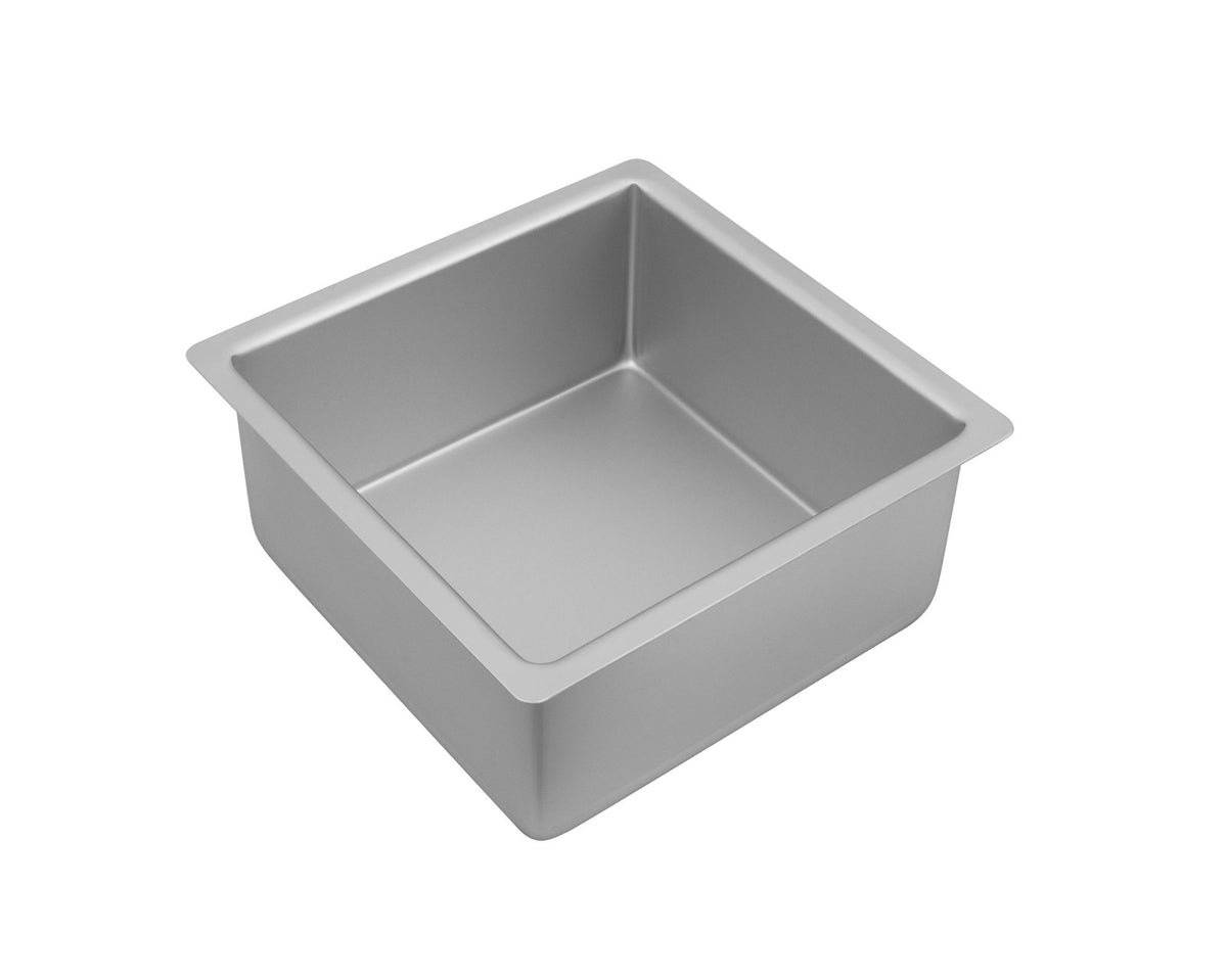 Bakemaster Silver Anodised Square Deep Pan