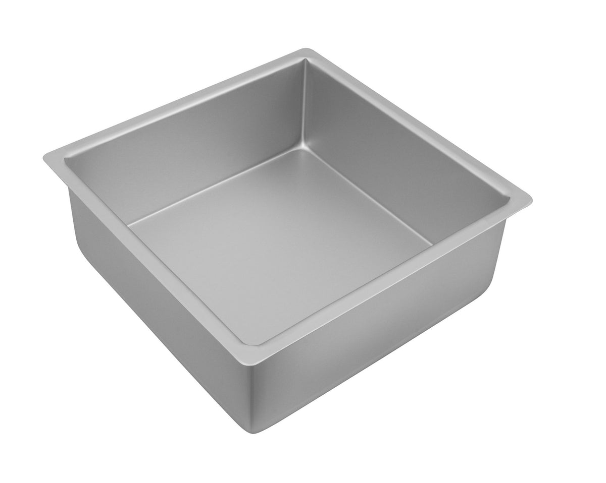 Bakemaster Silver Anodised Deep Square  Pan