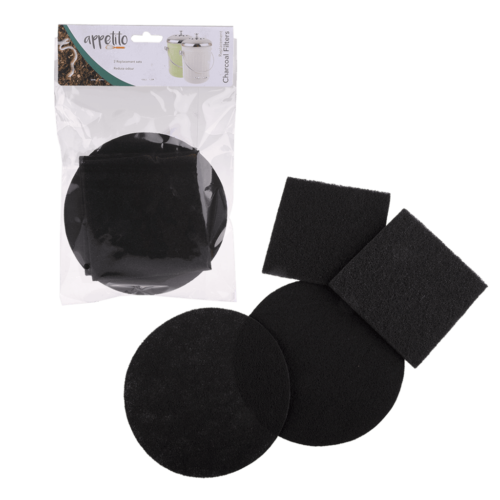 Appetito Replacement Charcoal Filter Set