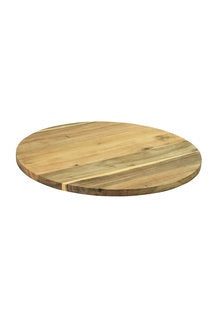 Peer Sorensen round acacia wood lazy Susan turntable