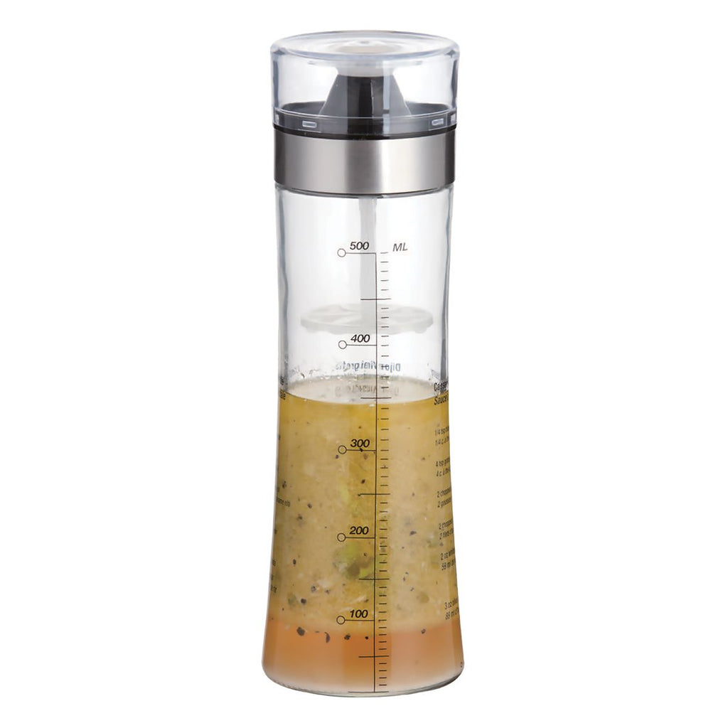 Appetito salad dressing shaker, 500ml, filled with vinaigrette and herbs