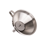 Appetito Stainless Steel Funnel With Strainer