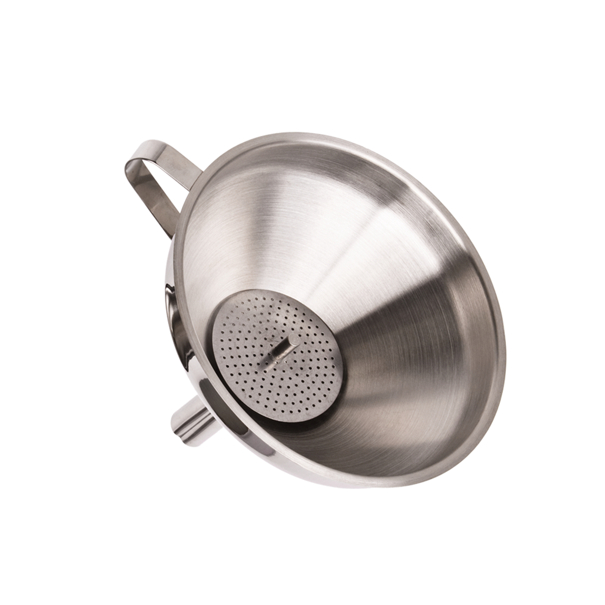 Appetito Stainless Steel Funnel With Strainer