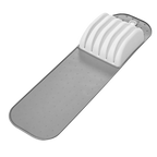 Madesmart small in-drawer knife mat in white with ridged slots