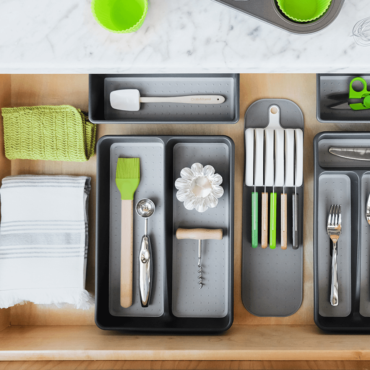 Madesmart Small In-Drawer Knife Mat
