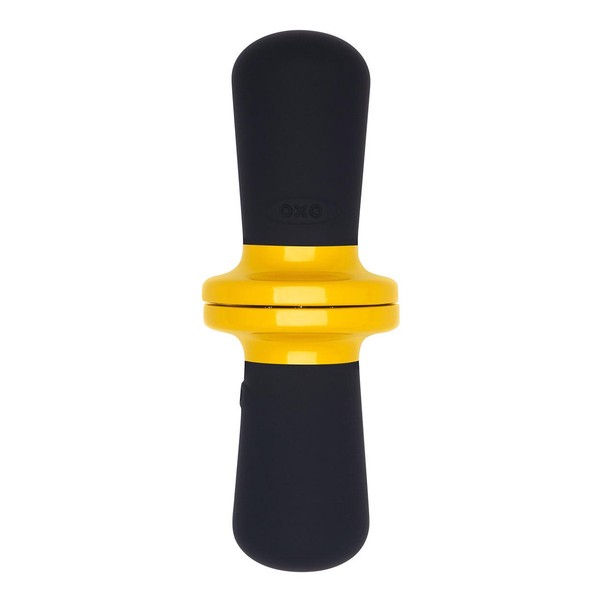 OXO Good Grips corn holders in black and yellow that link together