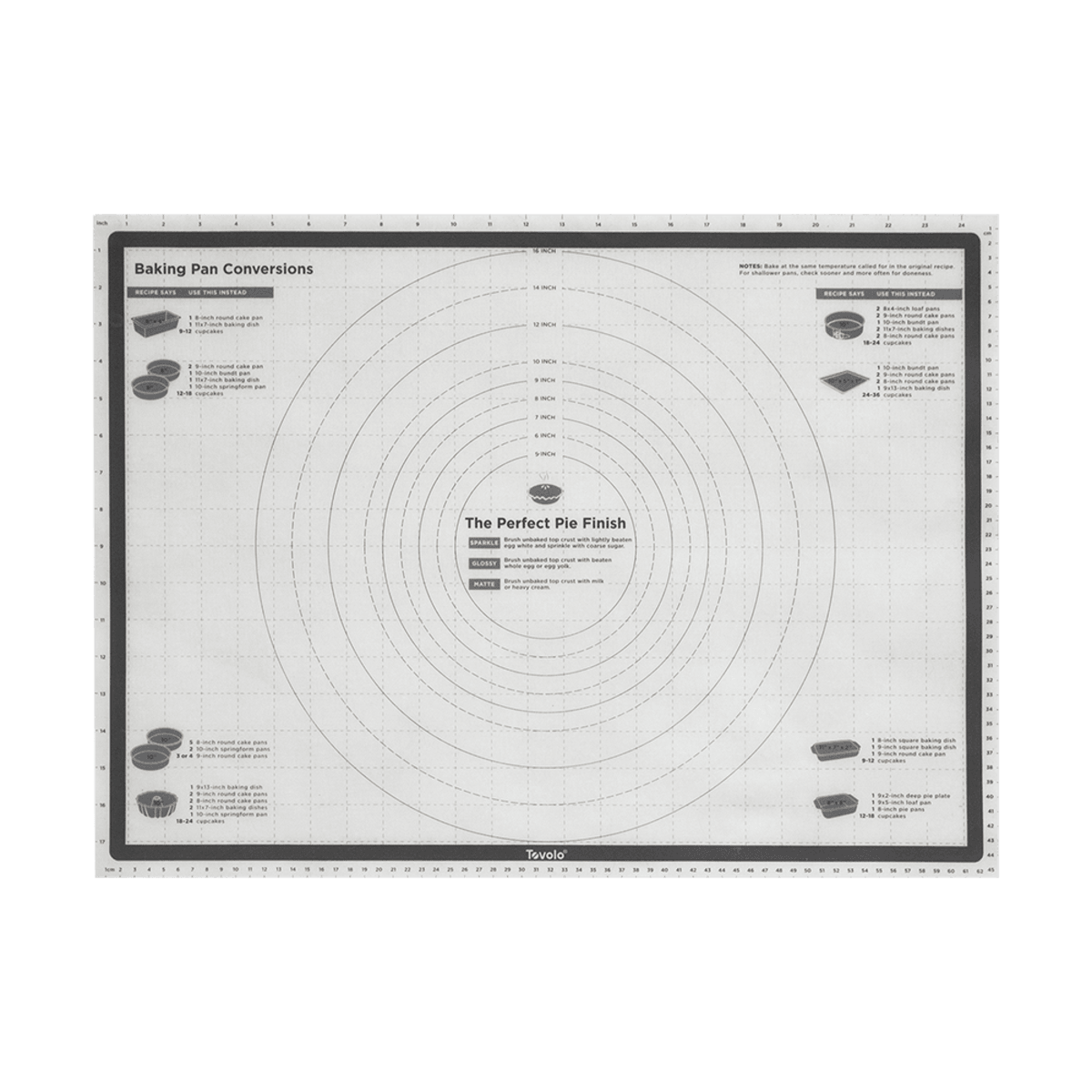 Tovolo Truebake Silicone Pastry Mat - 63.5 x 45.5cm