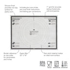 Tovolo Truebake Silicone Pastry Mat - 63.5 x 45.5cm