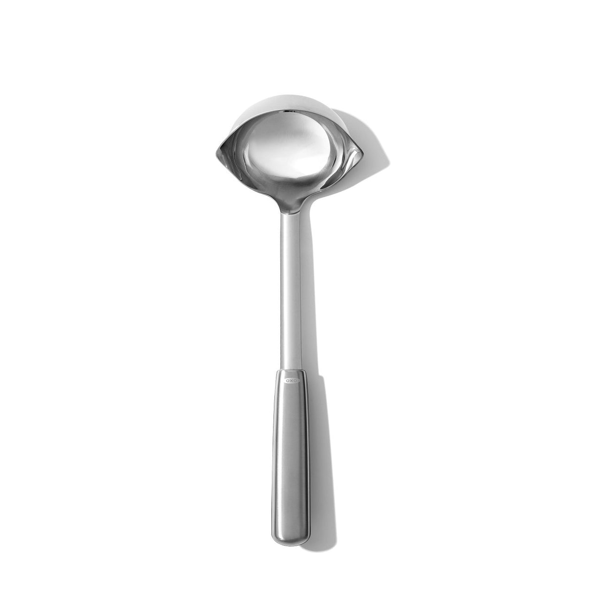 OXO steel ladle in polished stainless steel