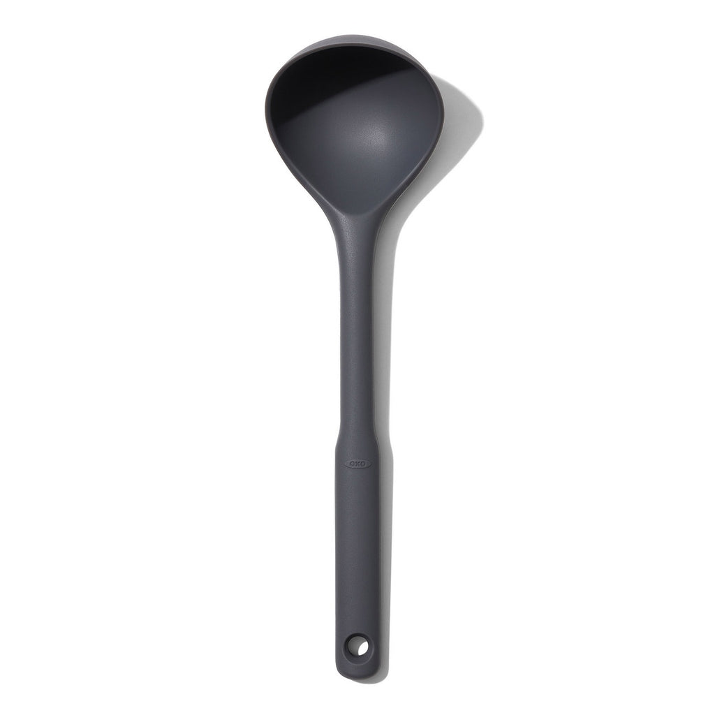 OXO Good Grips silicone ladle in black