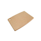 Epicurean Kitchen Series natural chopping board, 44x33cm, in tan with a hanging hole