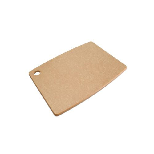 Epicurean Kitchen Series natural chopping board, 44x33cm, in tan with a hanging hole