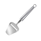 Westmark cheese plane in stainless steel with a long handle and a hanging loop