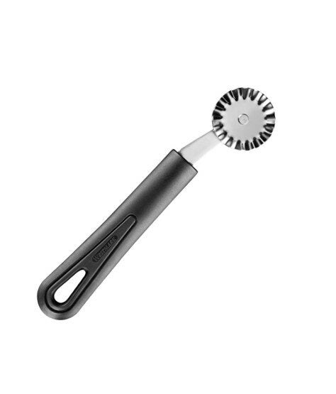 Westmark gentle pastry wheel with a fluted stainless steel blade and a black handle