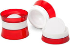 Zoku Ice Ball Set of two red and white moulds for making round ice balls