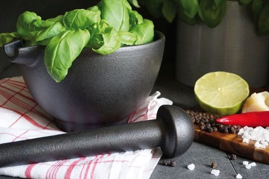 Zassenhaus Mortar & Pestle Cast Iron - 15cm