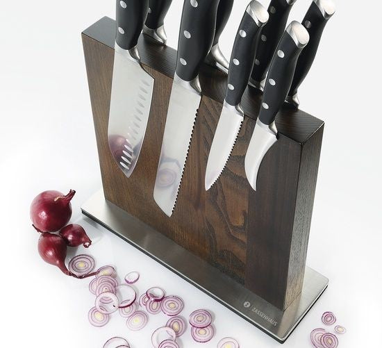 Zassenhaus Magnetic Knife Block - Ash