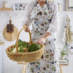 Portman Farm Cotton Apron in Grey