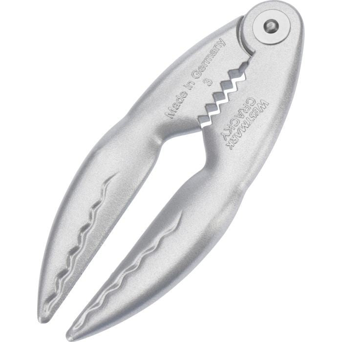 Westmark lobster cracker in cast metal with a serrated grip