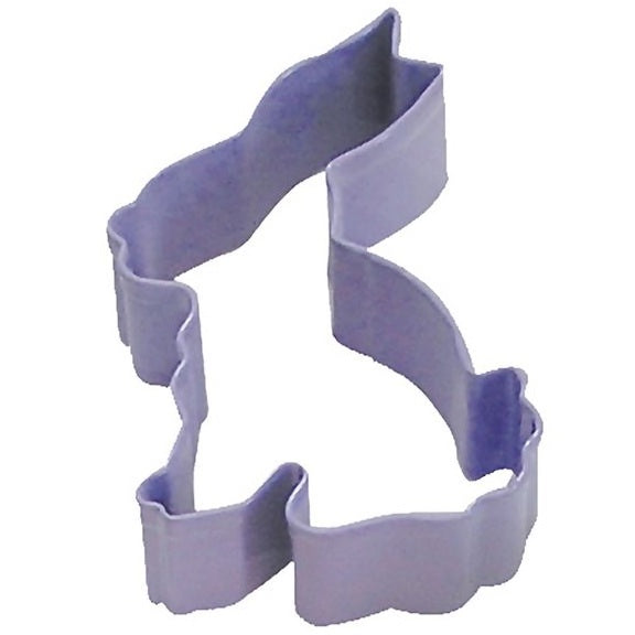 D Line bunny cookie cutter in lavender