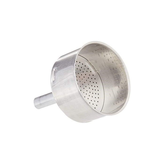 Bialetti 6 cup replacement funnel filter in aluminium