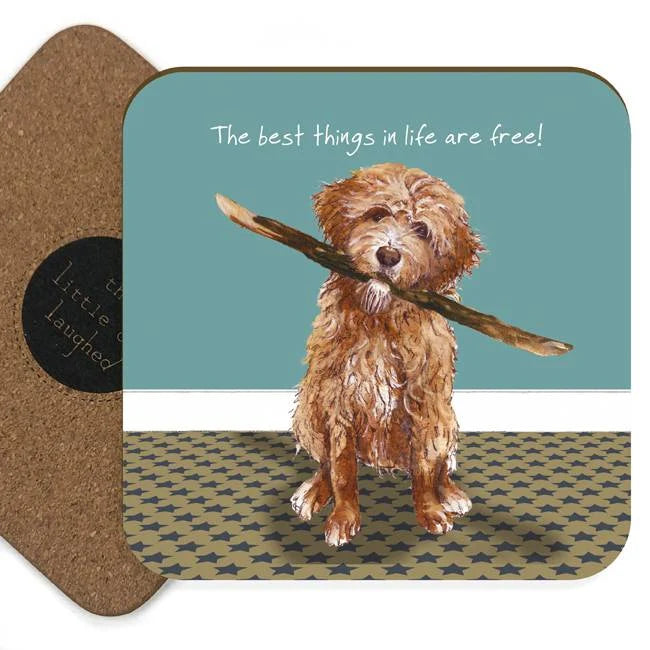 The Little Dog Laughed Coasters