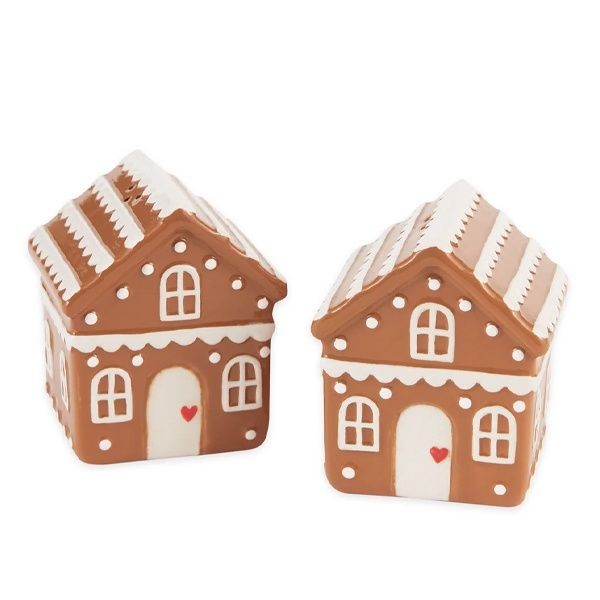 Gingerbread House Salt & Pepper Set