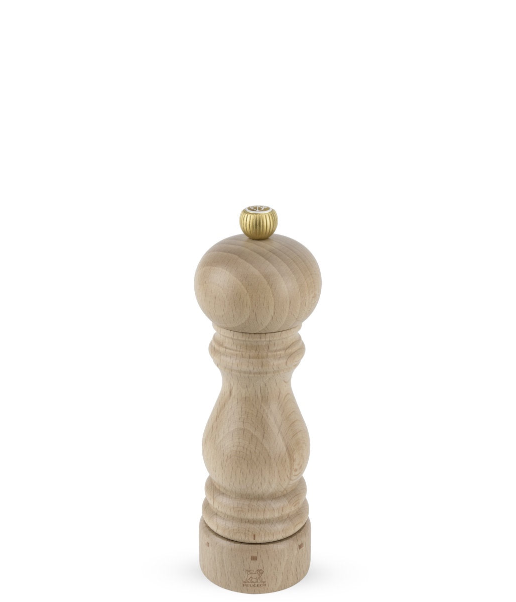 Peugeot Paris U-Select salt grinder in natural beech wood, 18cm