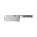 Global Classic G-12 meat chopper, 16cm, with a wide steel blade and a dimpled handle