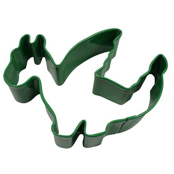 D Line dragon cookie cutter in green