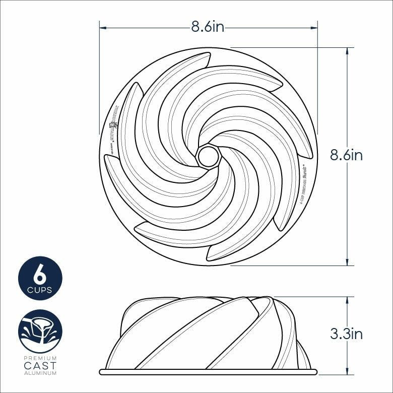 Nordic Ware Heritage Bundt Pan