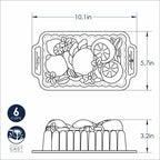 Nordic Ware Citrus Blossom Loaf Pan